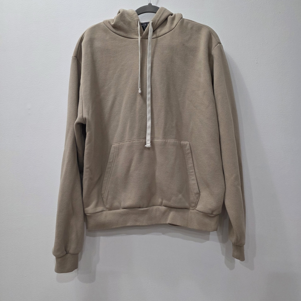 Forever 21 Tan Hoodie with Drawstring